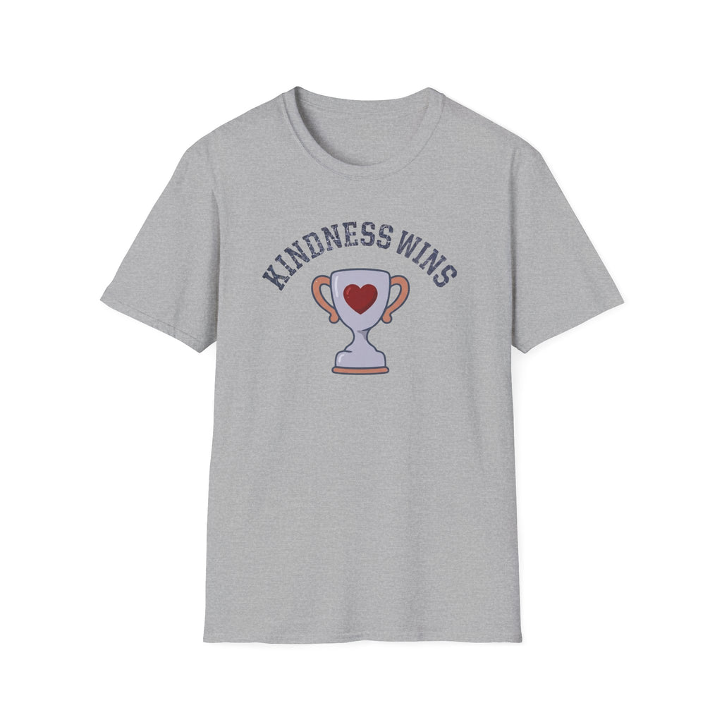 Kindness Wins T-Shirt — Trophy Heart (46)