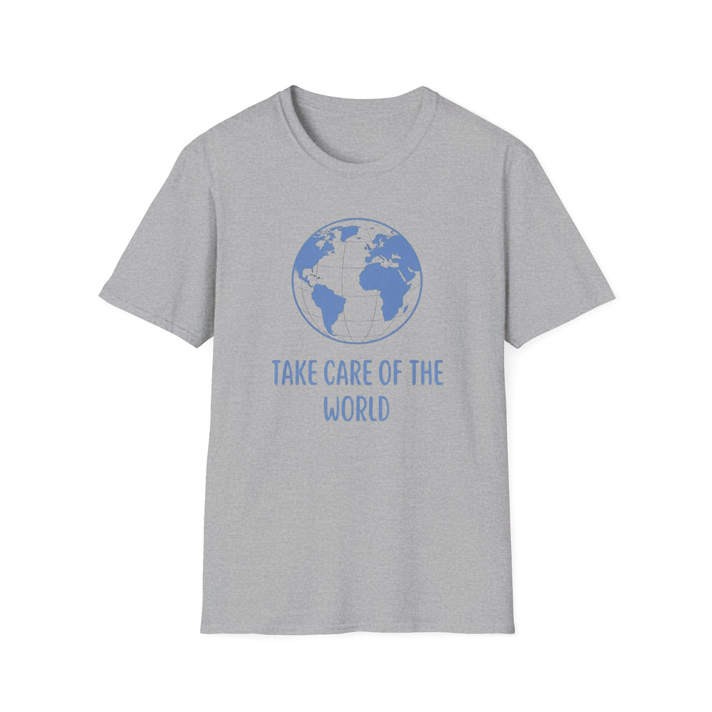 Take Care Of The World T-Shirt — Globe (134)