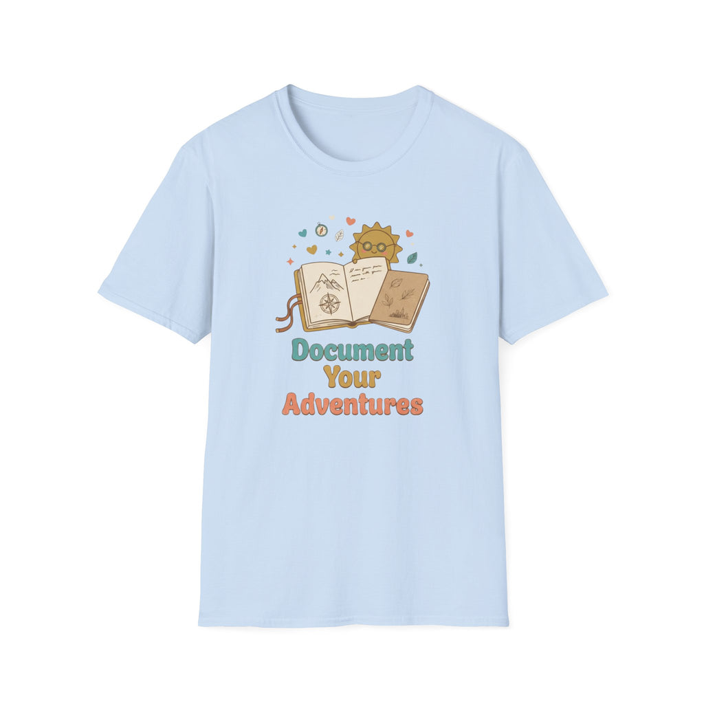 Document Your Adventures T-Shirt — Sun Books (91)
