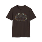 Choose Gratitude T-Shirt — Wild Flowers (41)