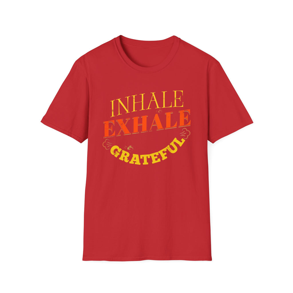 Inhale Exhale Grateful T-Shirt — Breath (141)