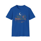 Rest Is Productive T-Shirt — Moon & Stars (32)