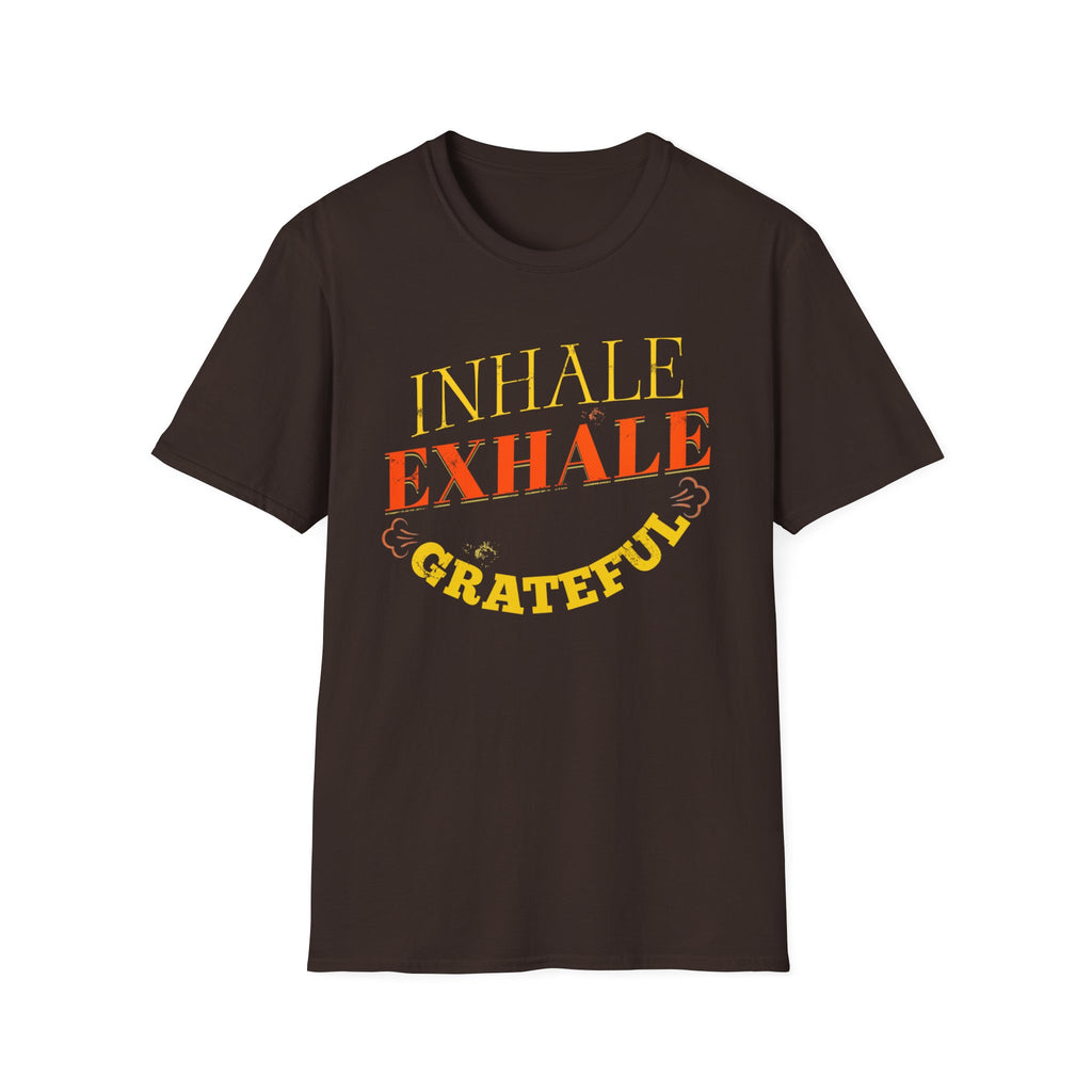 Inhale Exhale Grateful T-Shirt — Breath (141)