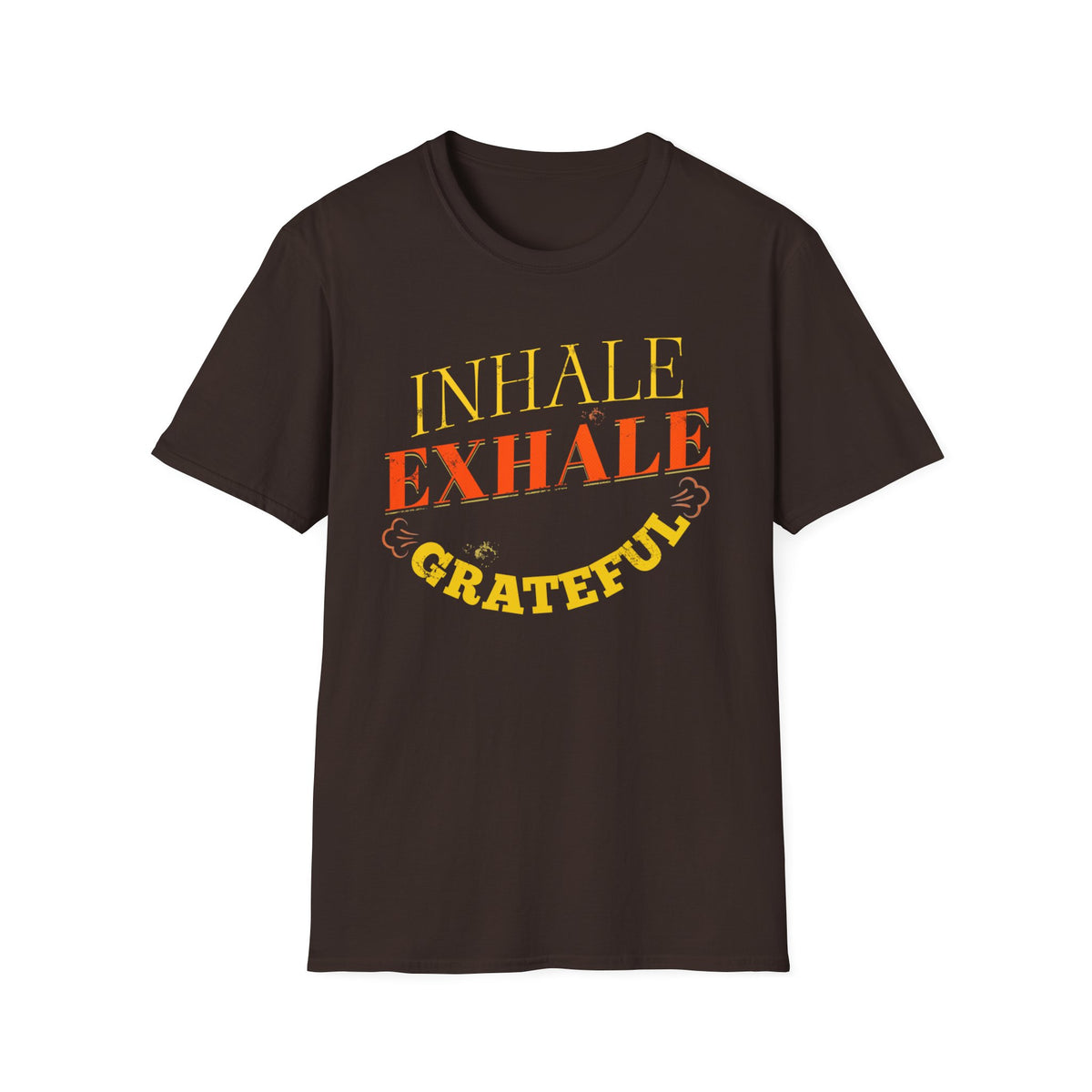 Inhale Exhale Grateful T-Shirt — Breath (141)