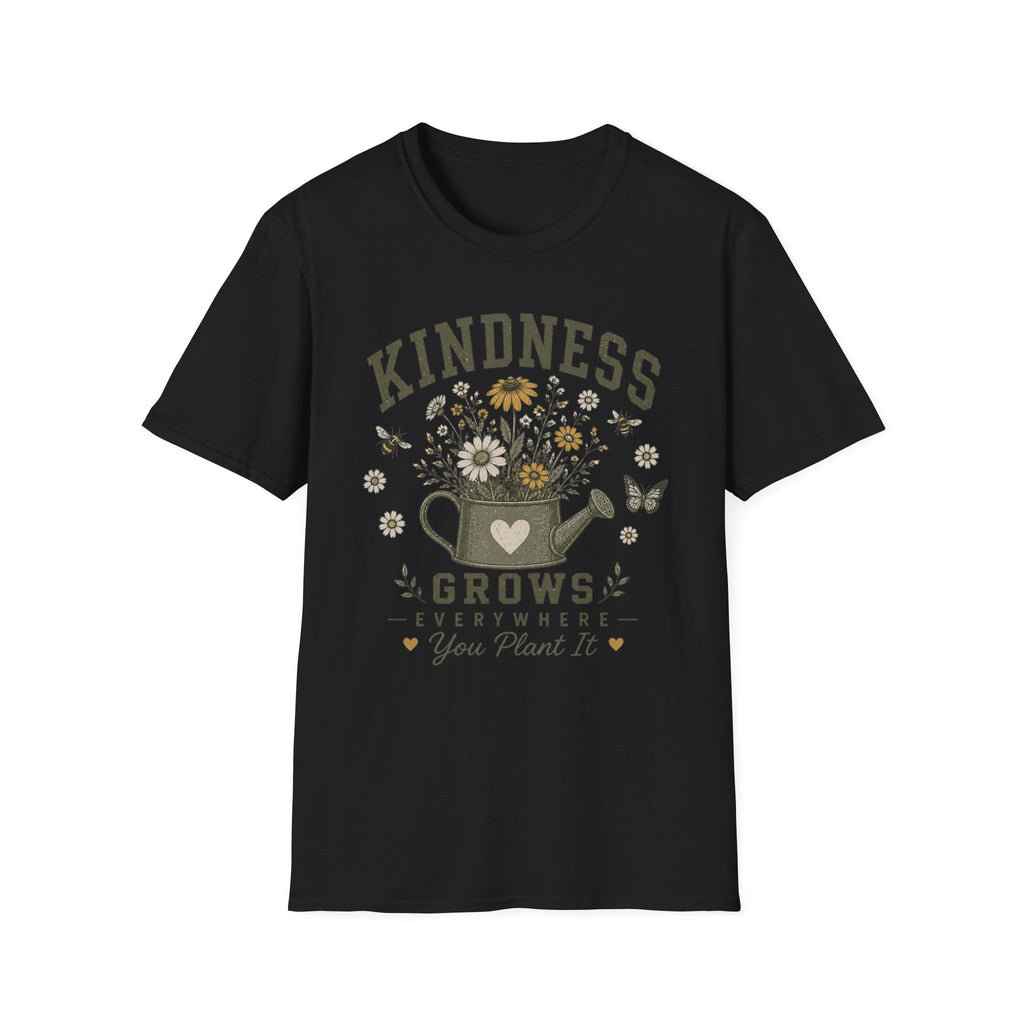 Kindness Grows T-Shirt — Watering Can (1)