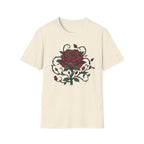 Rose Green Stem T-Shirt — Rose (103)