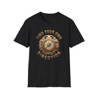 Find Your Direction T-Shirt — Compass Emblem (73)