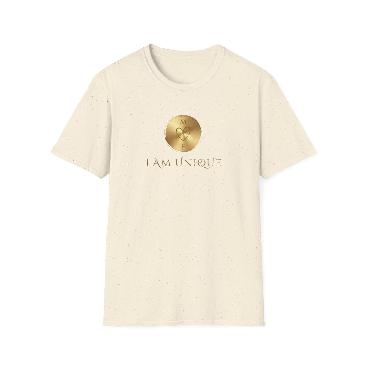 I Am Unique T-Shirt — Gold  (143 )