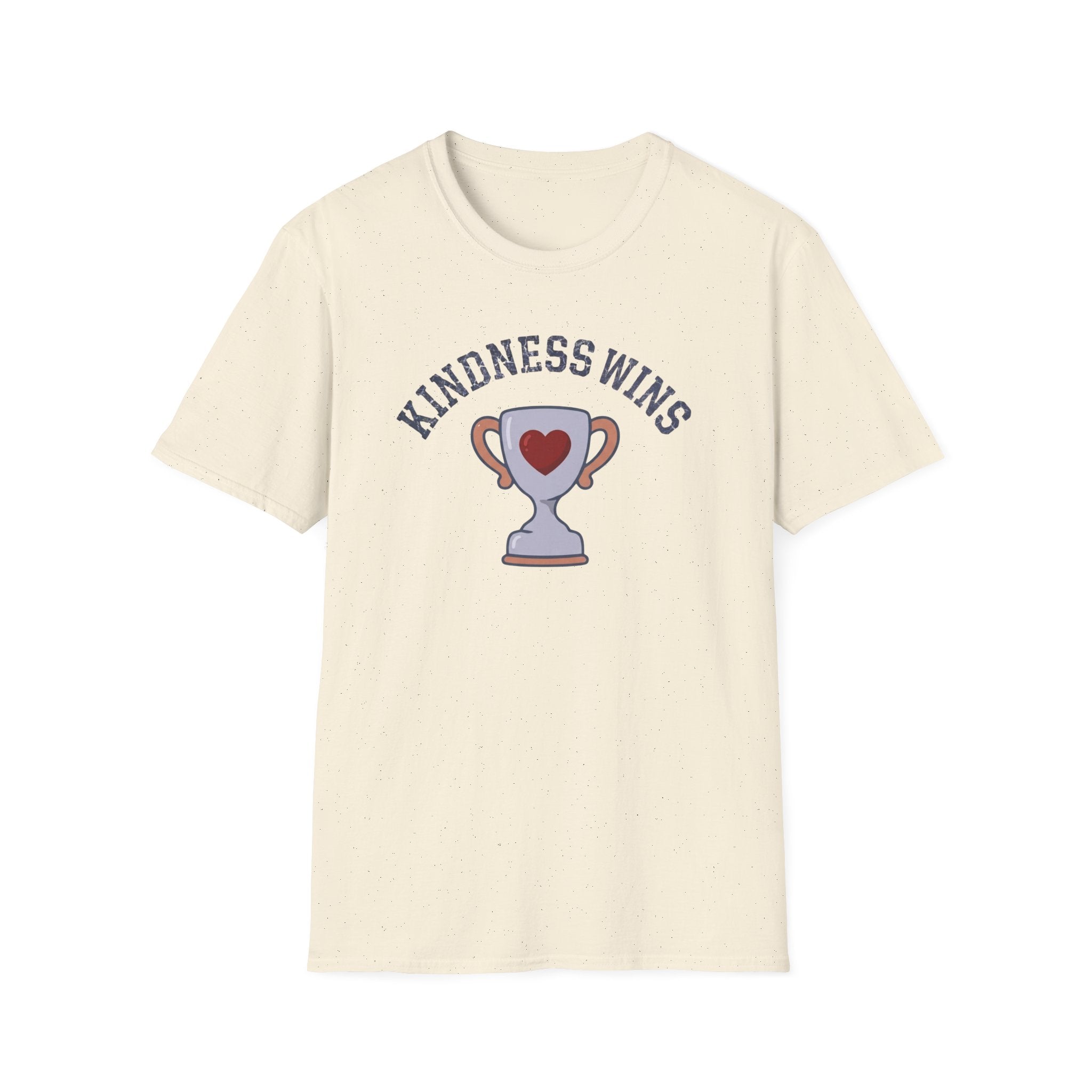Kindness Wins T-Shirt — Trophy Heart (46)
