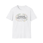 Choose Gratitude T-Shirt — Wild Flowers (41)