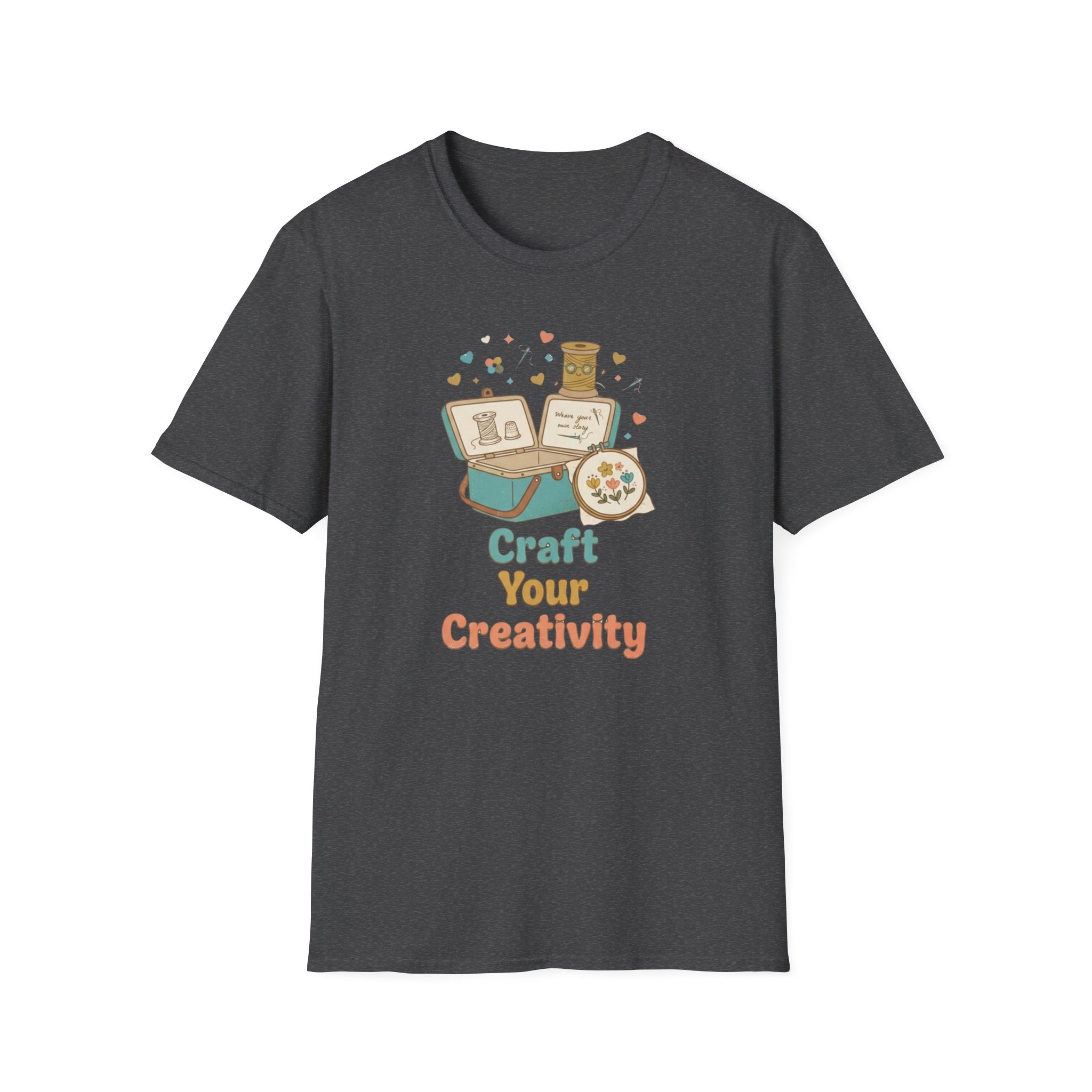 Craft Your Creativity T-Shirt — Hearts & Yarn (92)