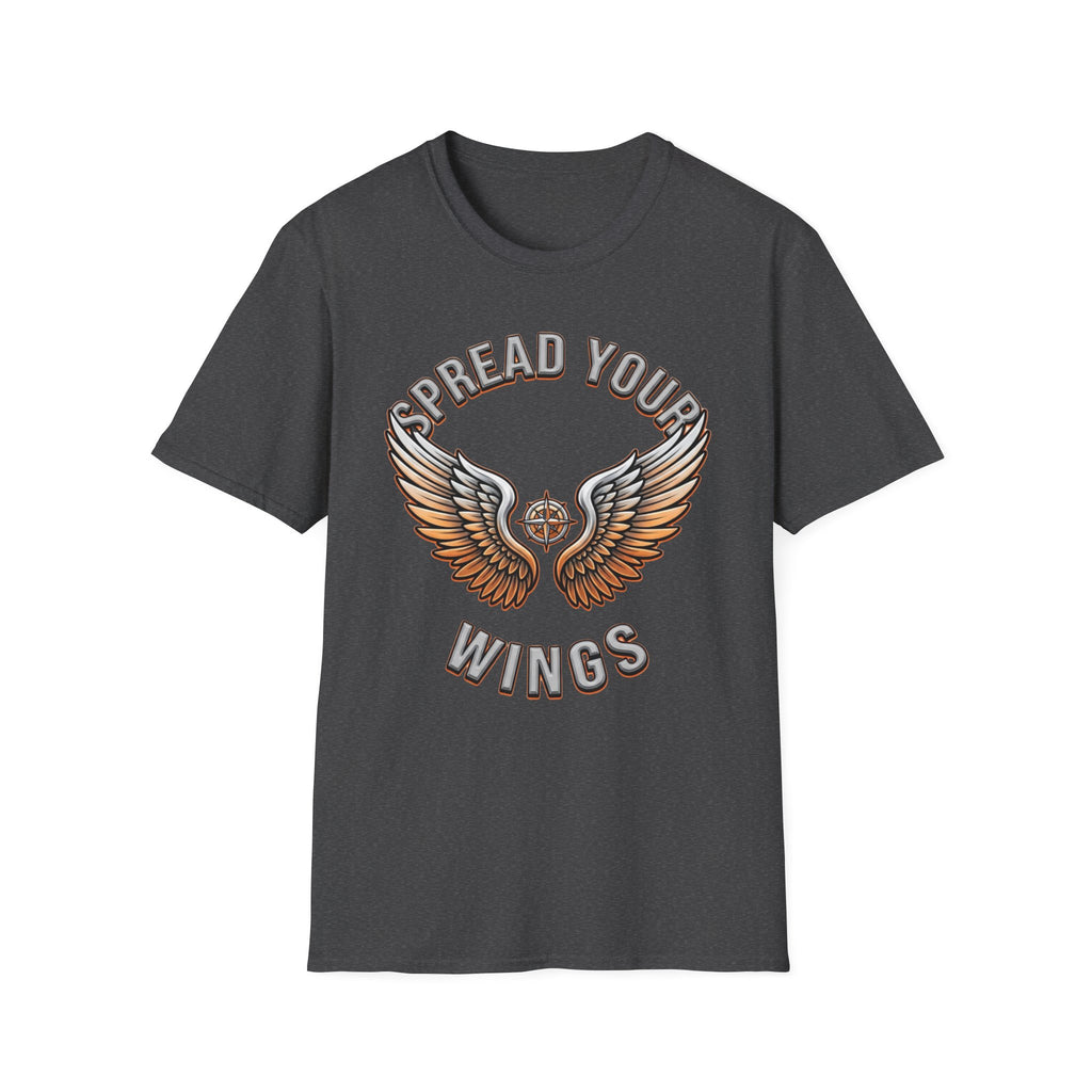 Spread Your Wings T-Shirt — Wings Orange (70)