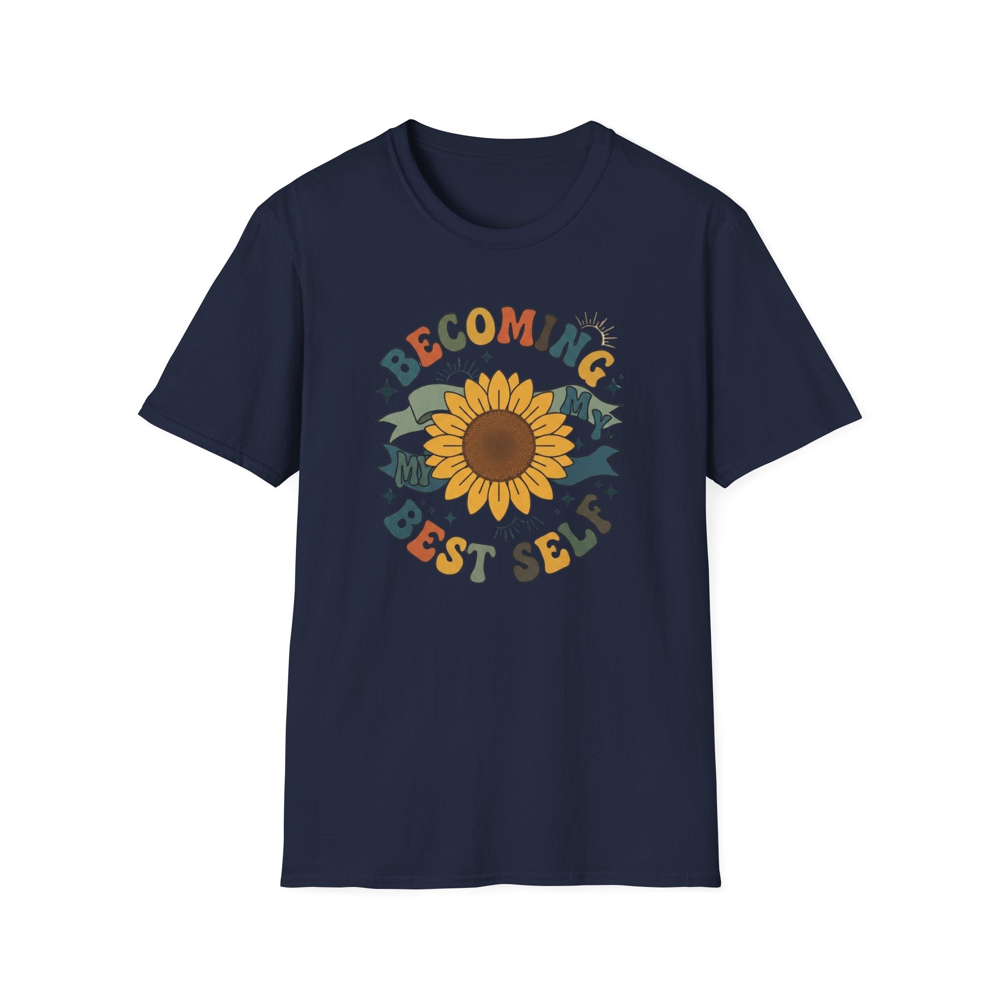 Becoming My Best Self T-Shirt — Sunflower (67)