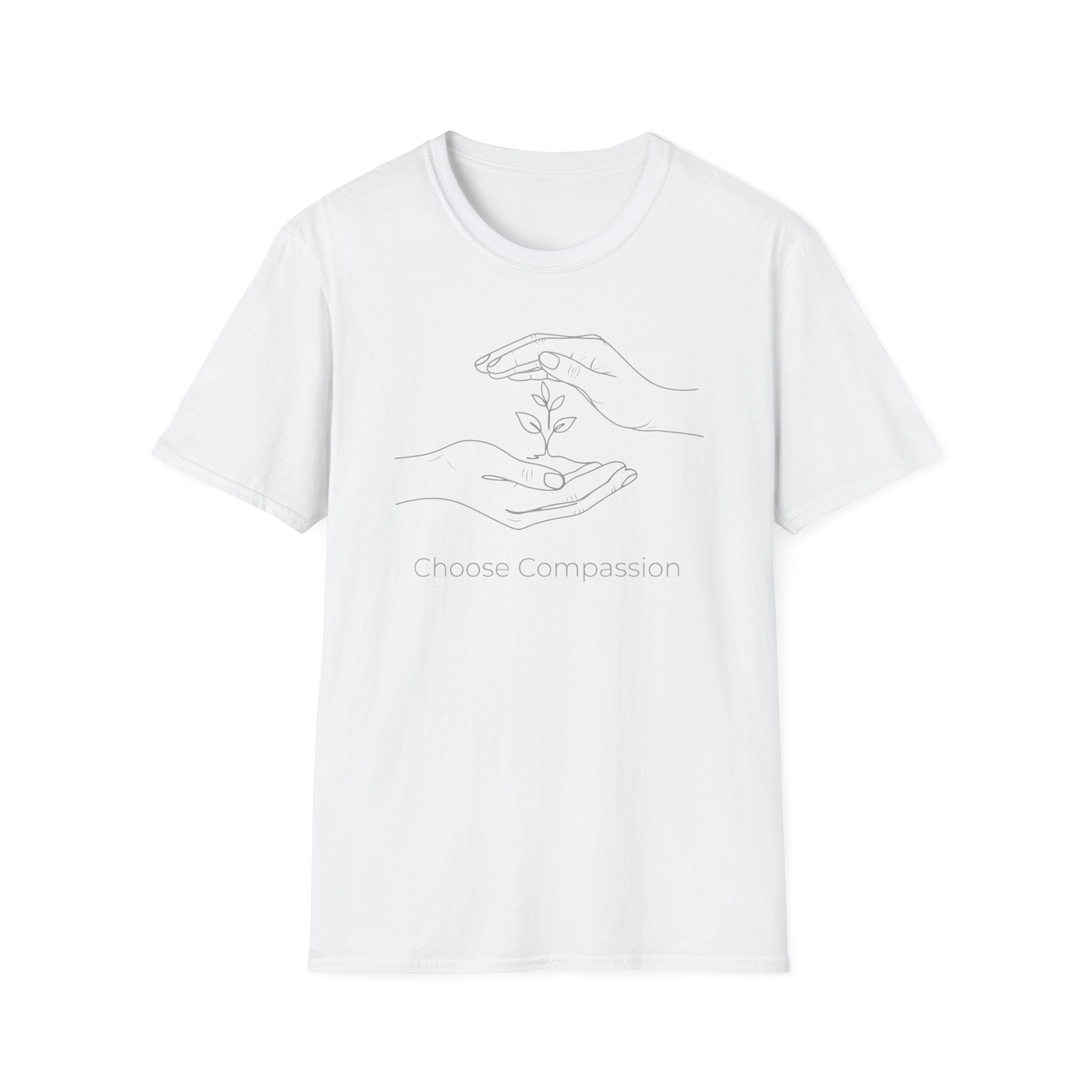 Choose Compassion T-Shirt — Hands (43)
