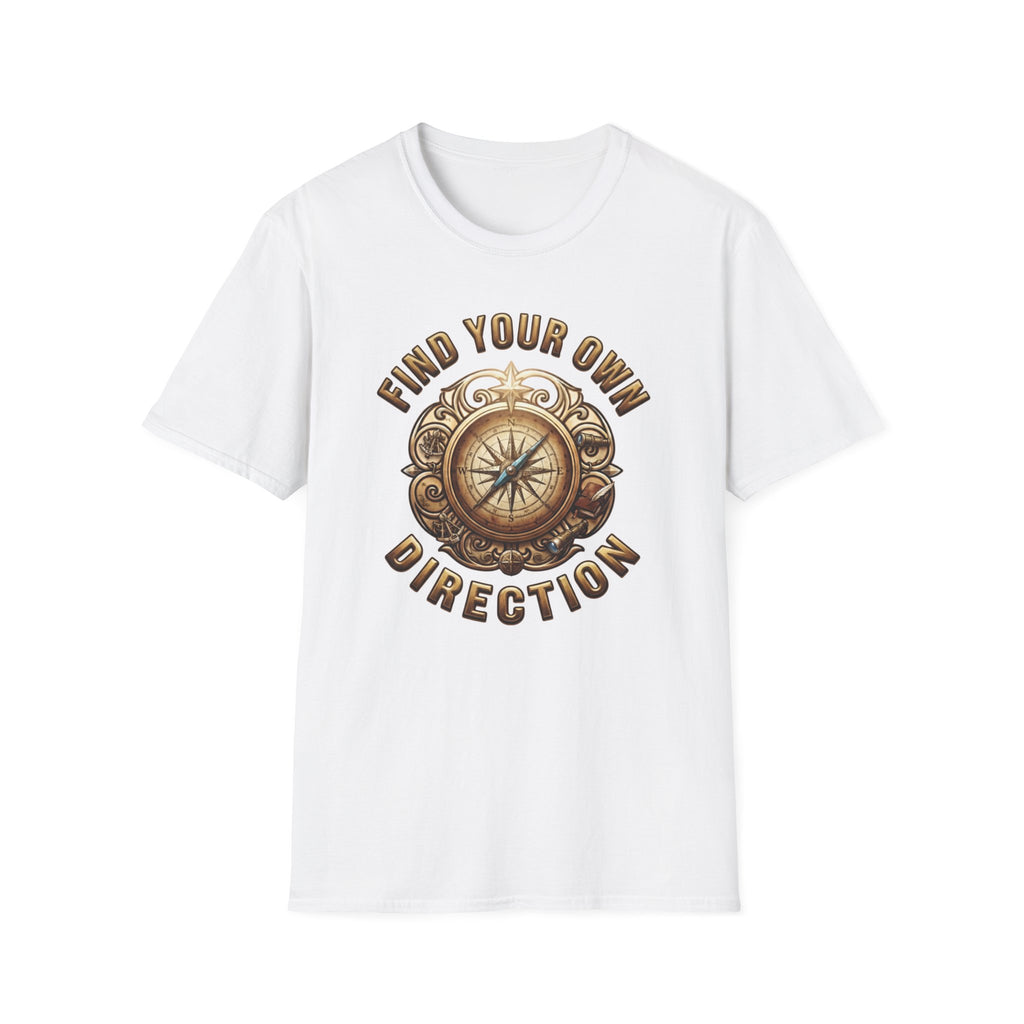 Find Your Direction T-Shirt — Compass Emblem (73)