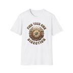 Find Your Direction T-Shirt — Compass Emblem (73)