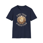 Find Your Direction T-Shirt — Old World Map (72)