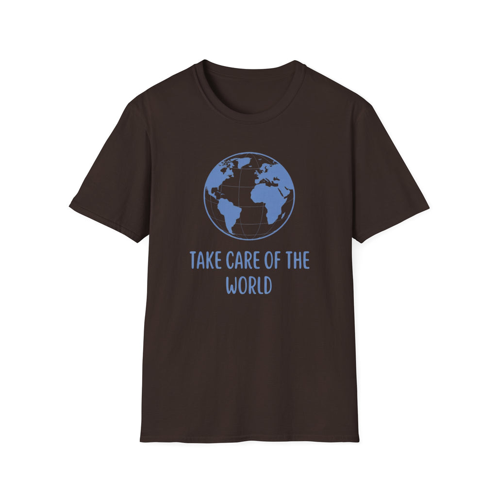 Take Care Of The World T-Shirt — Globe (134)