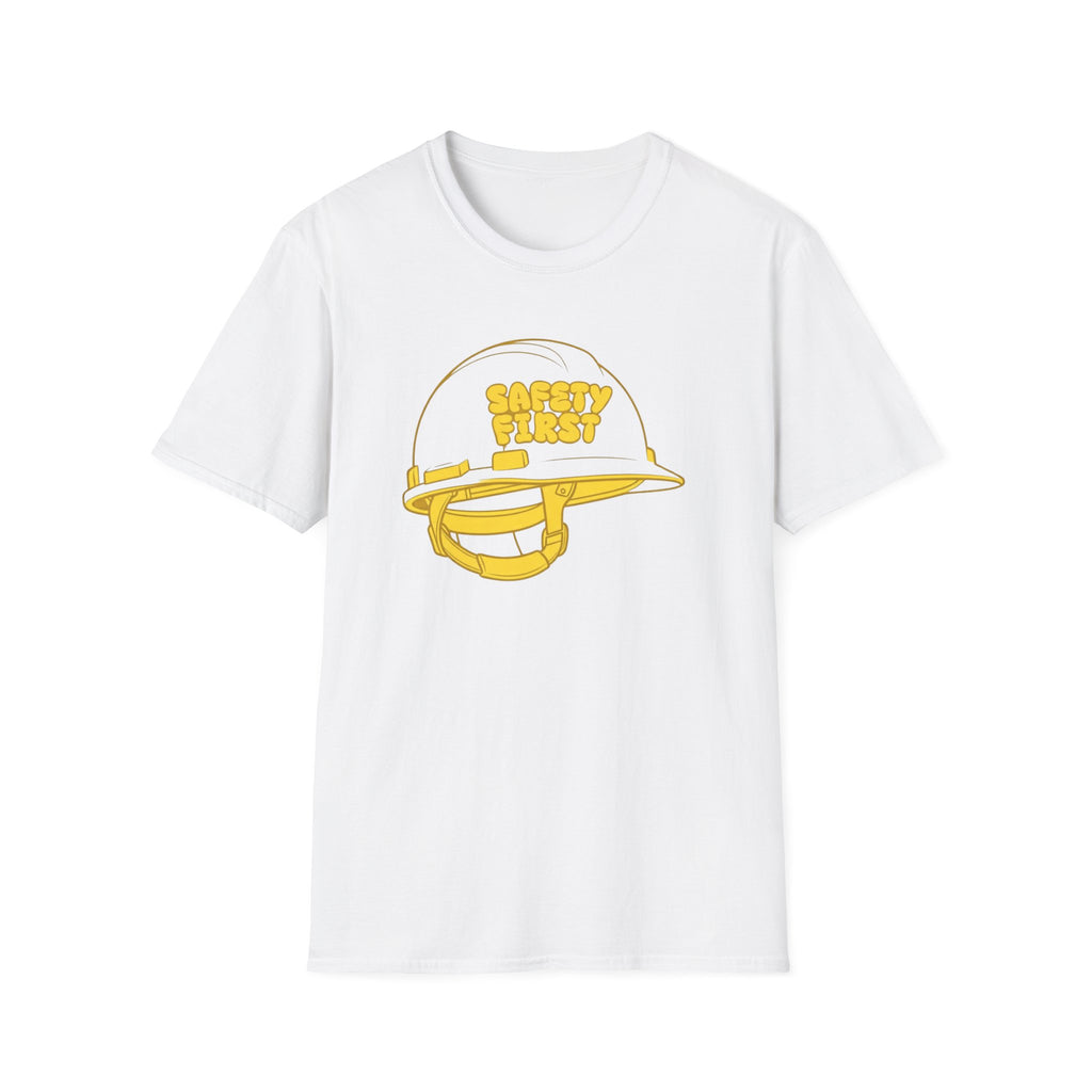 Safety First T-Shirt — Construction Hat (172)