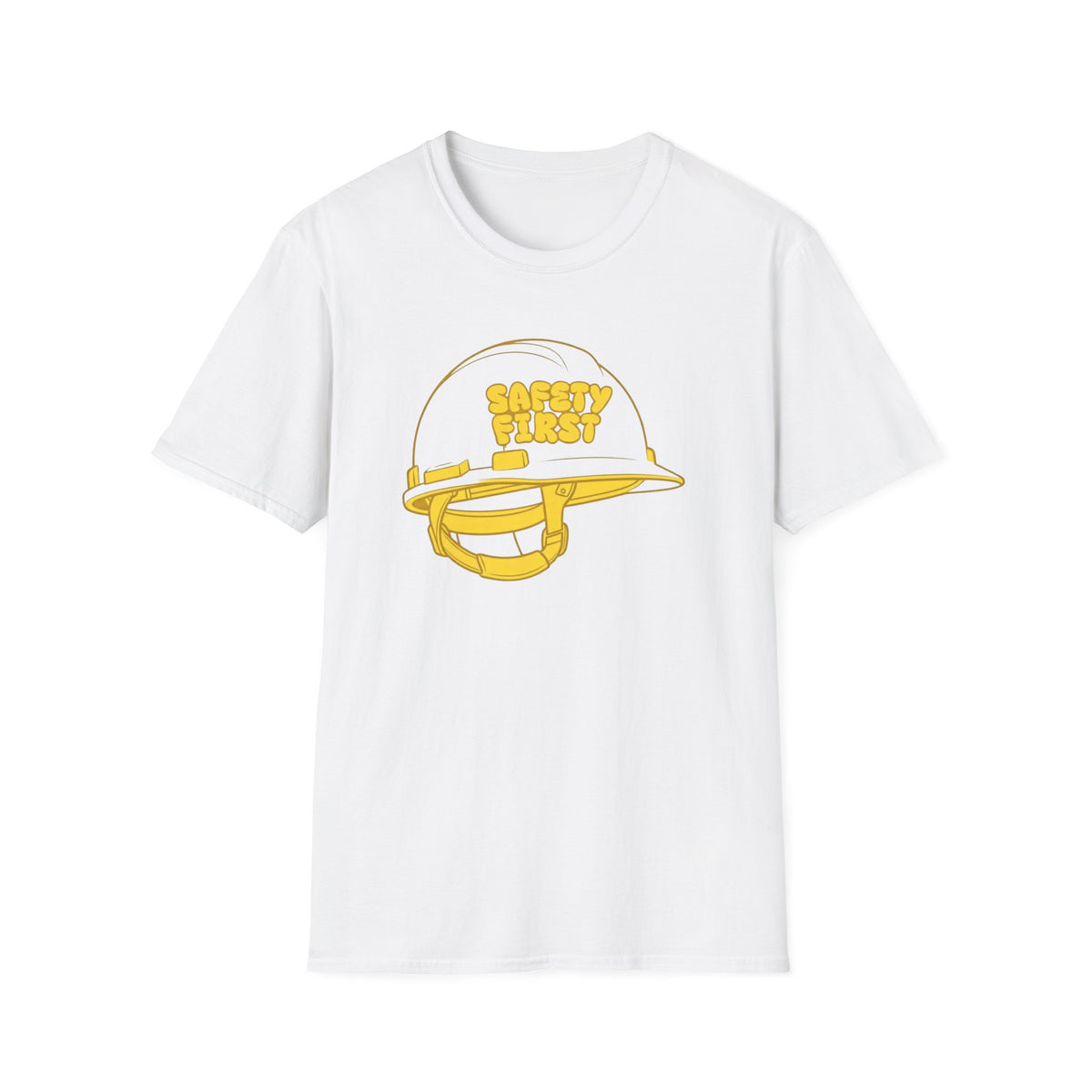 Safety First T-Shirt — Construction Hat (172)