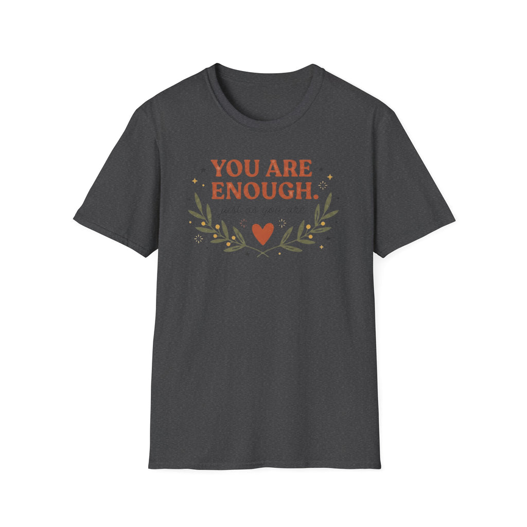 You Are Enough T-Shirt —Stars Leaves Heart (39)