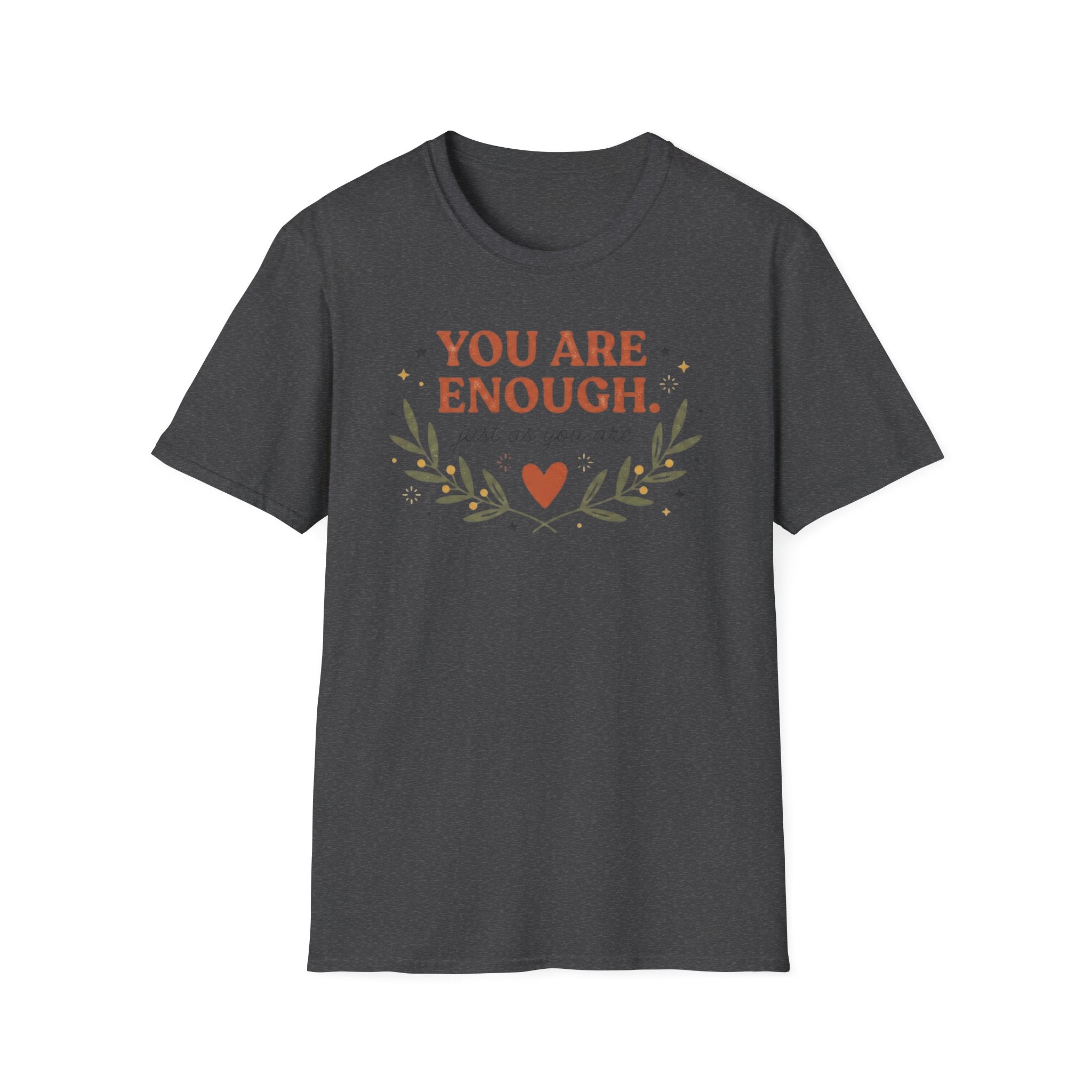 You Are Enough T-Shirt —Stars Leaves Heart (39)