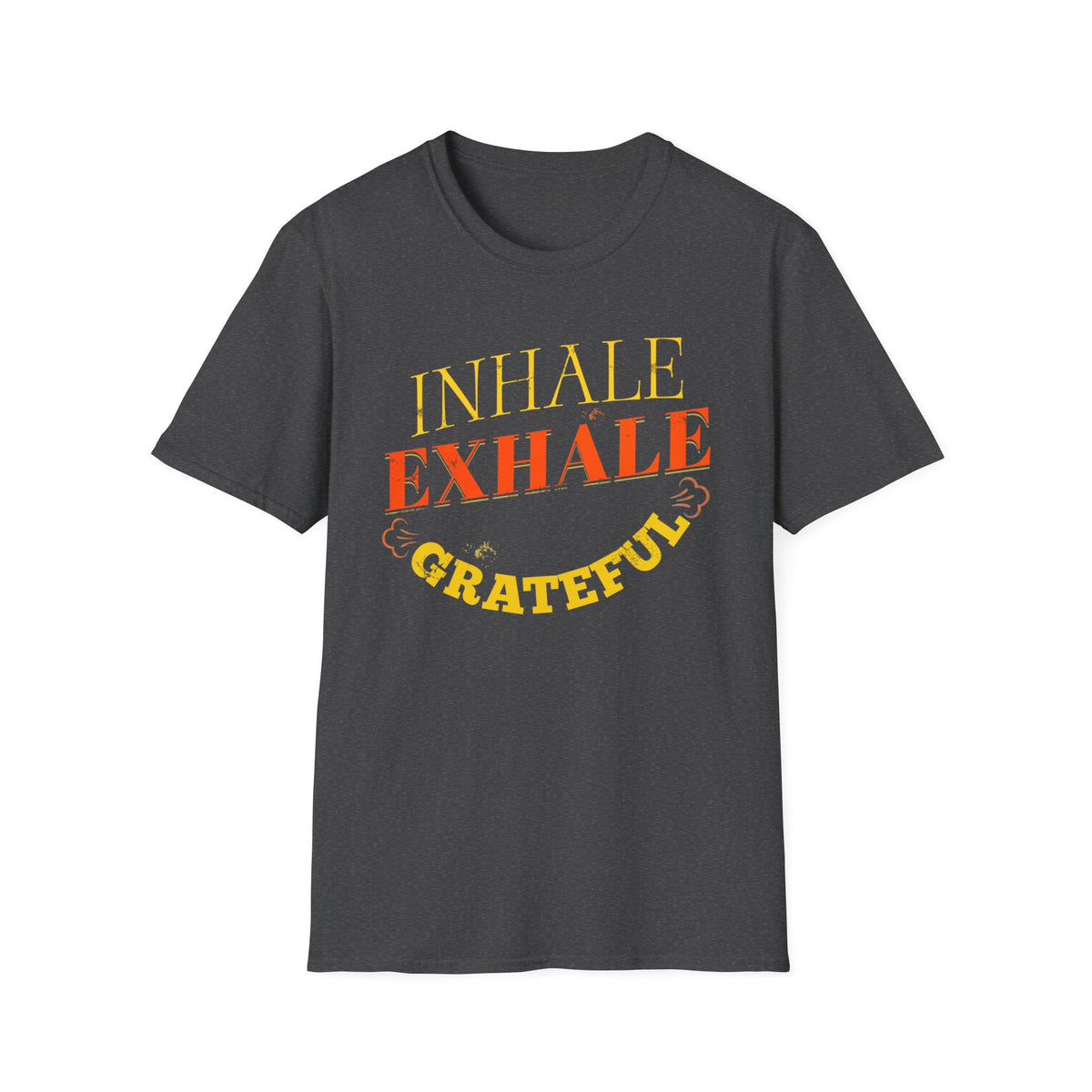 Inhale Exhale Grateful T-Shirt — Breath (141)