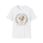 Begin Your Day With A Grateful Heart T-Shirt — Lavender Acorns (98)