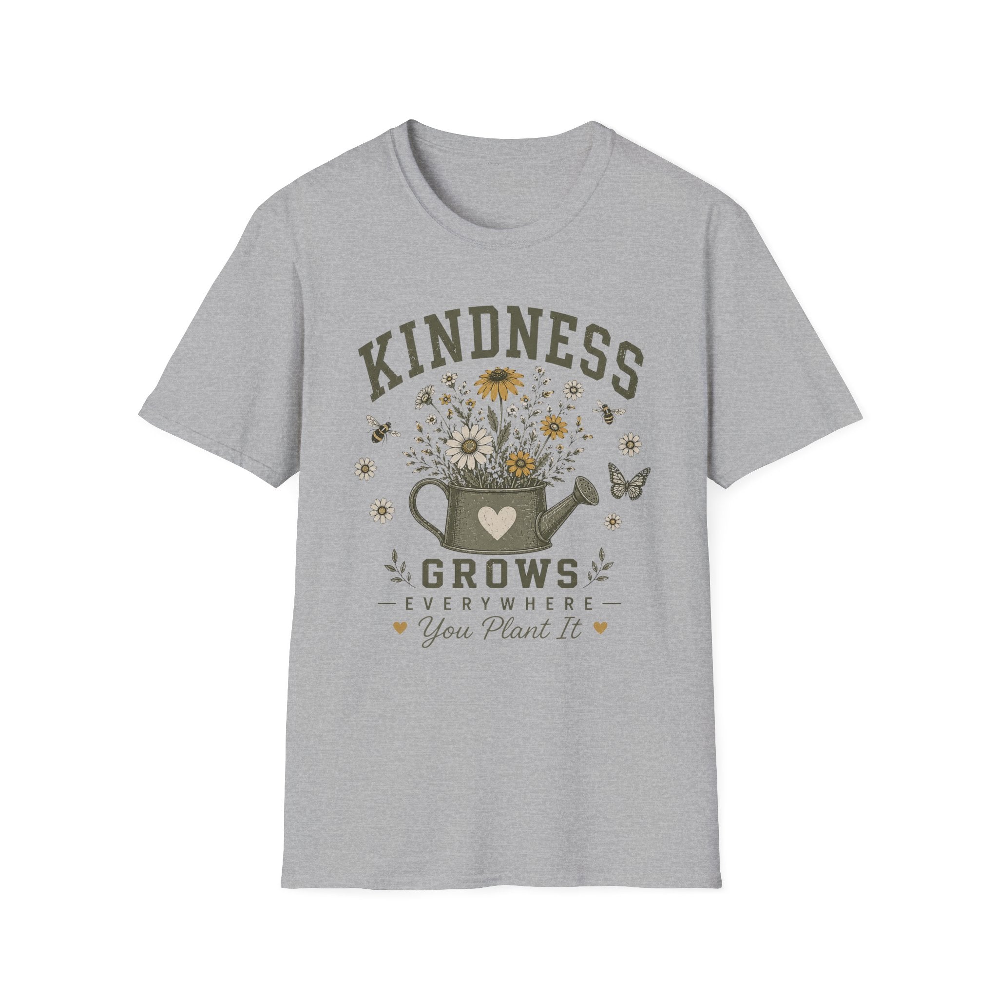 Kindness Grows T-Shirt — Watering Can (1)