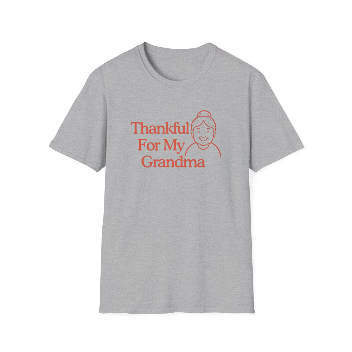 Thankful For My Grandma T-Shirt — Grandma (158)