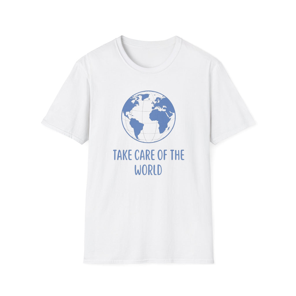 Take Care Of The World T-Shirt — Globe (134)