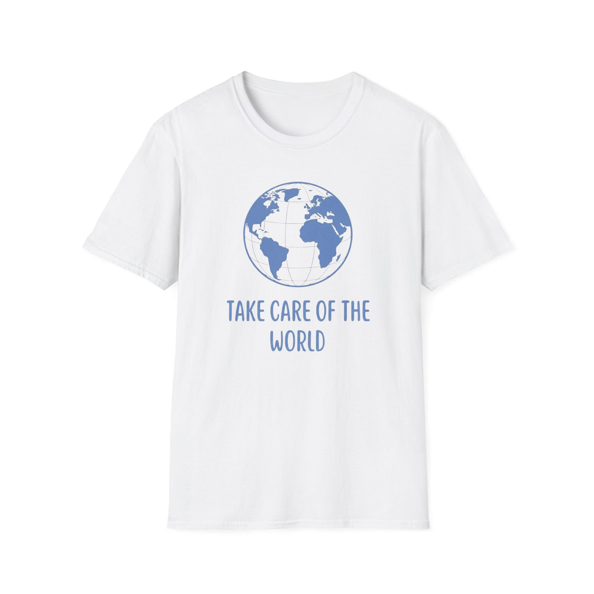 Take Care Of The World T-Shirt — Globe (134)