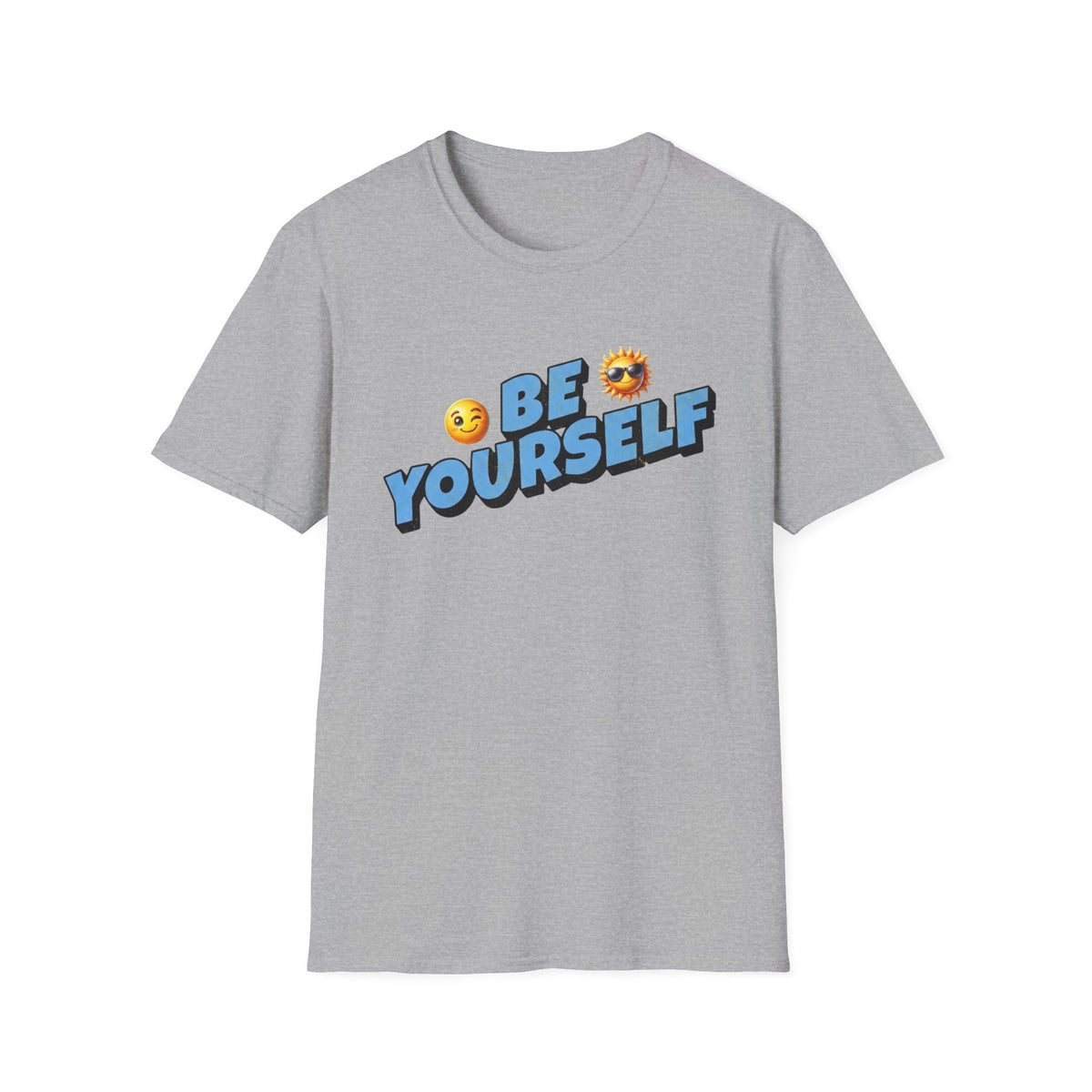 Be Yourself - Emoji T-Shirt — Face Emoji (136)