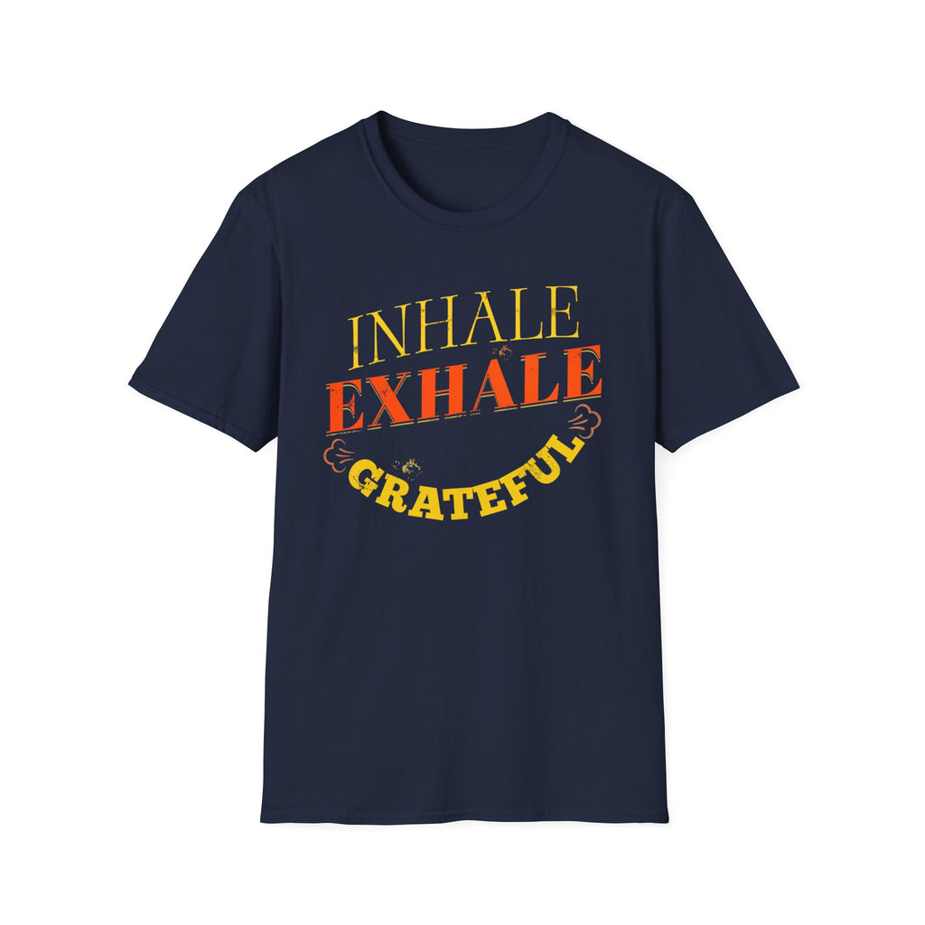 Inhale Exhale Grateful T-Shirt — Breath (141)