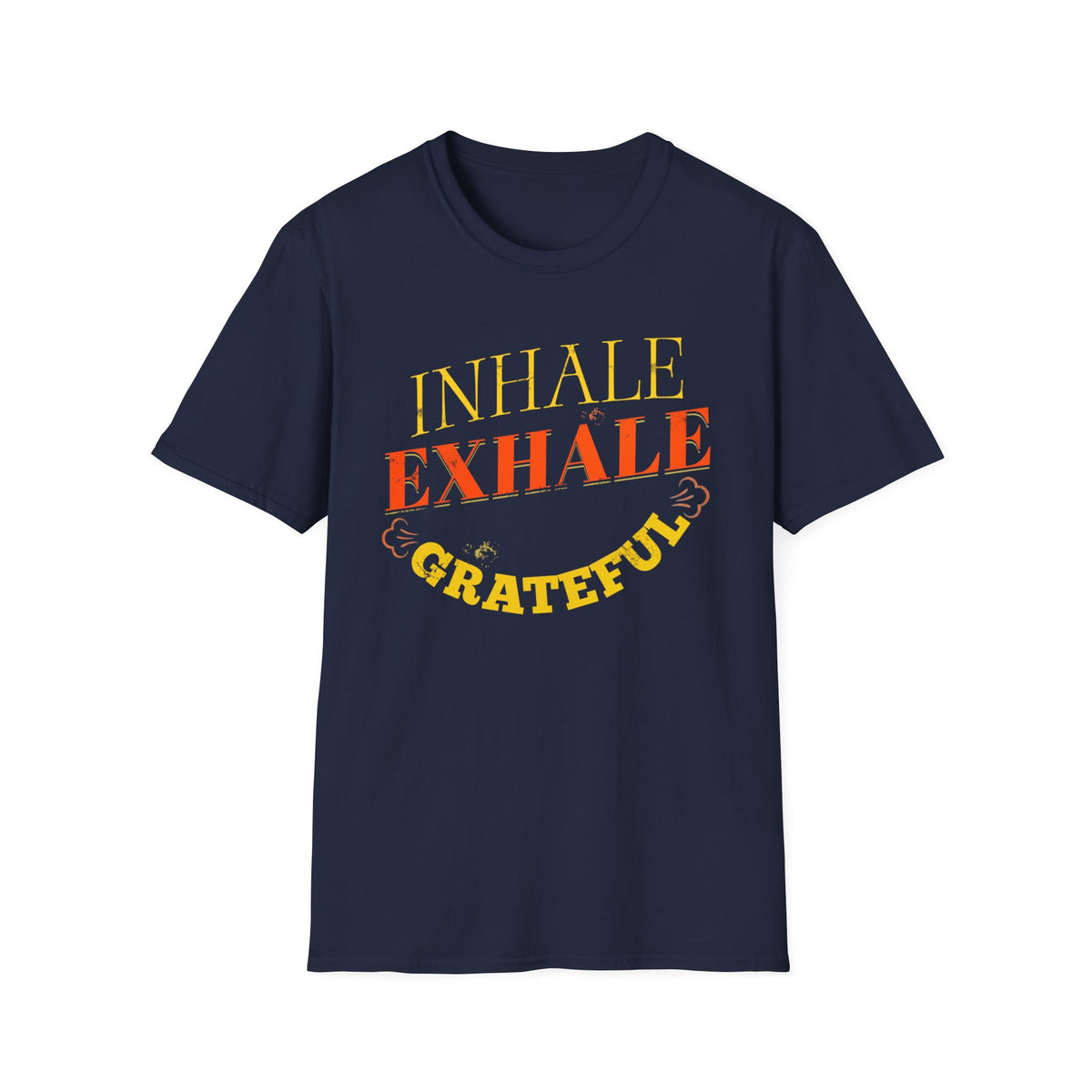 Inhale Exhale Grateful T-Shirt — Breath (141)