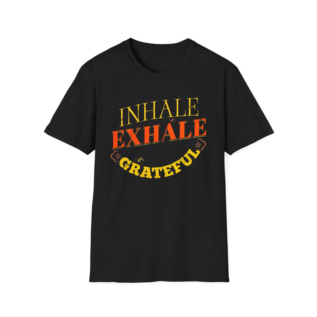 Inhale Exhale Grateful T-Shirt — Breath (141)