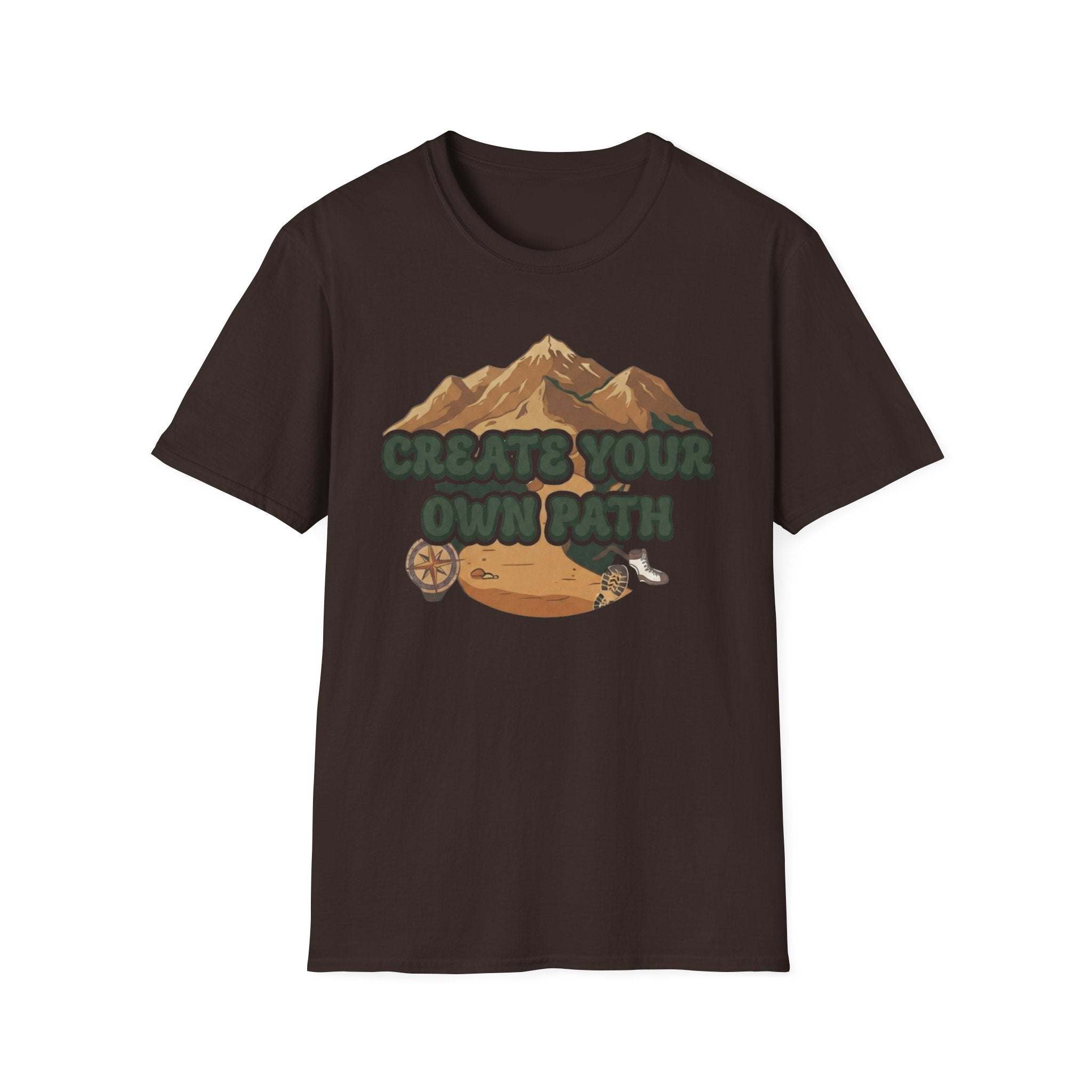 Create Your Own Path T-Shirt — Mountain Pathway (80)
