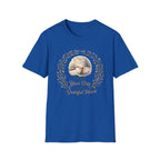 Begin Your Day With A Grateful Heart T-Shirt — Lavender Acorns (98)