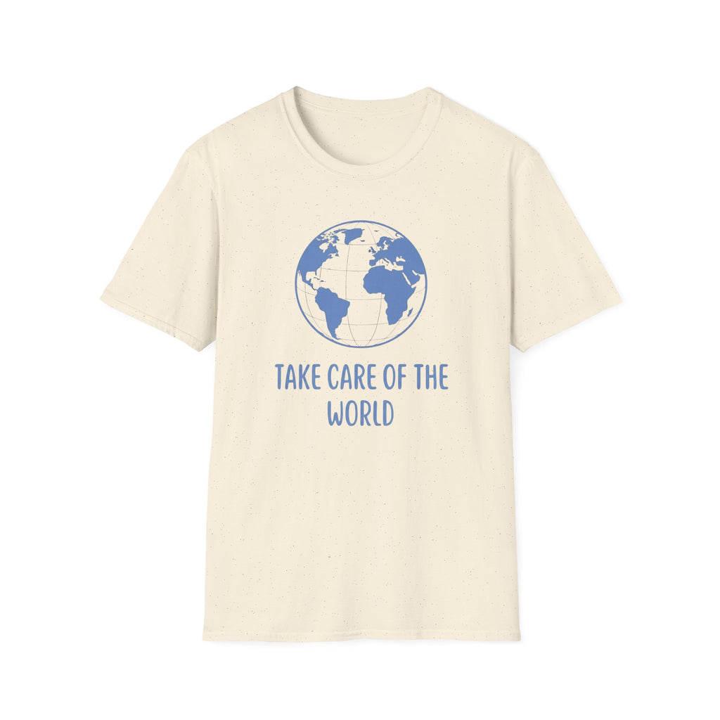 Take Care Of The World T-Shirt — Globe (134)