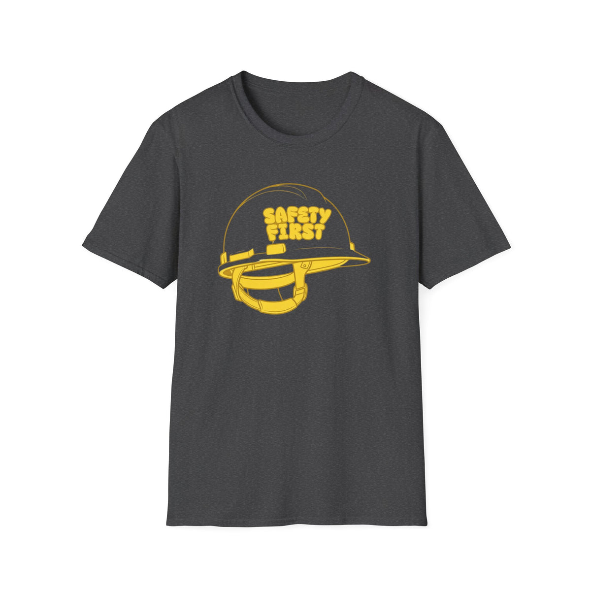 Safety First T-Shirt — Construction Hat (172)