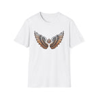 Silver Orange Wings T-Shirt — Wings (102)
