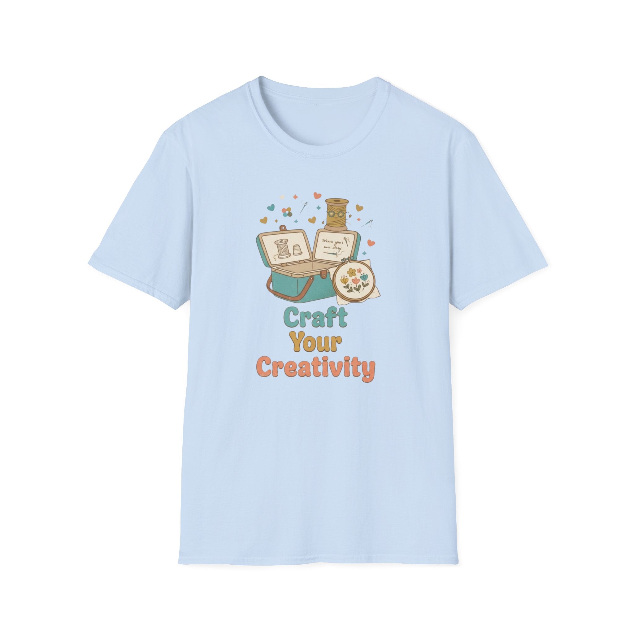 Craft Your Creativity T-Shirt — Hearts & Yarn (92)