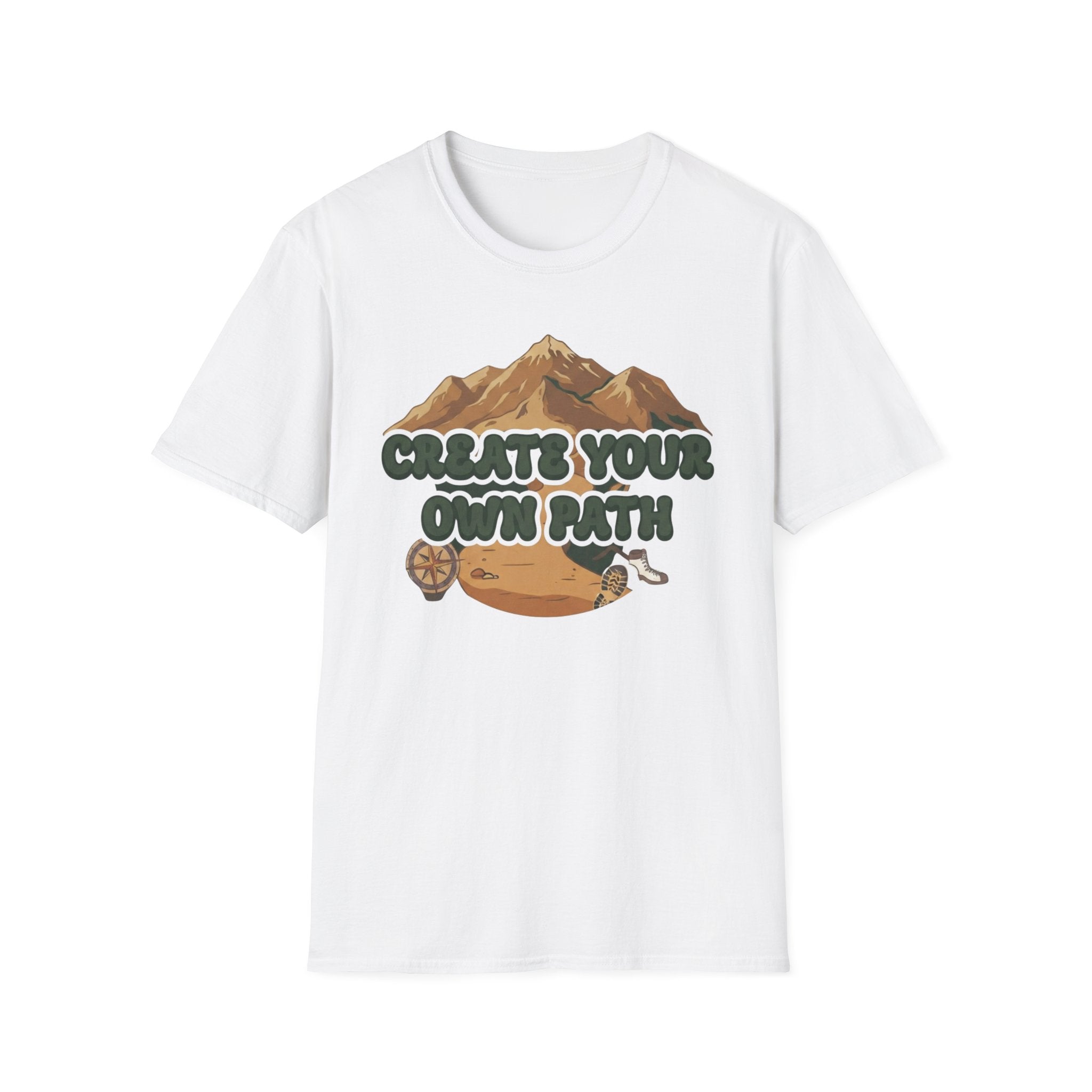 Create Your Own Path T-Shirt — Mountain Pathway (80)
