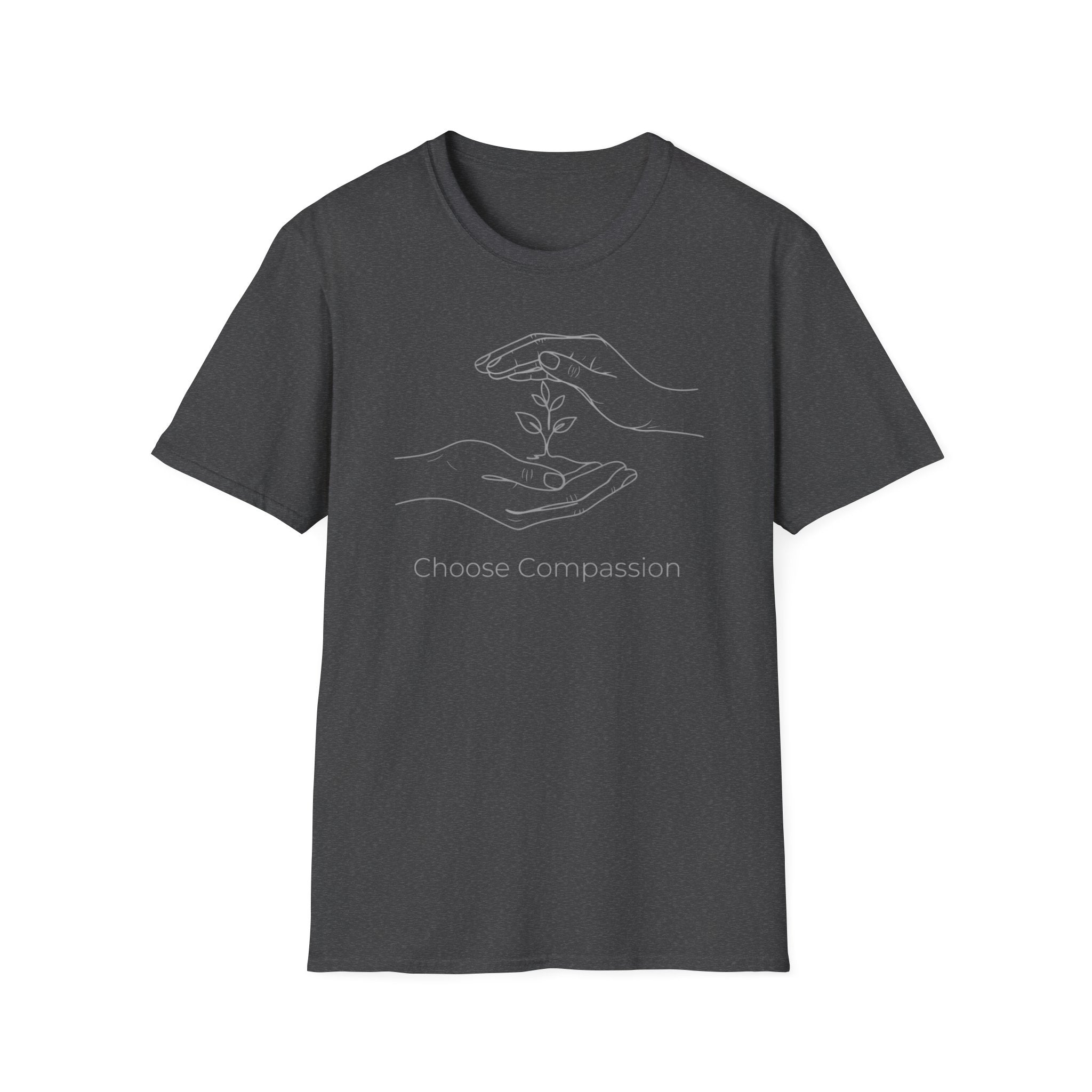 Choose Compassion T-Shirt — Hands (43)