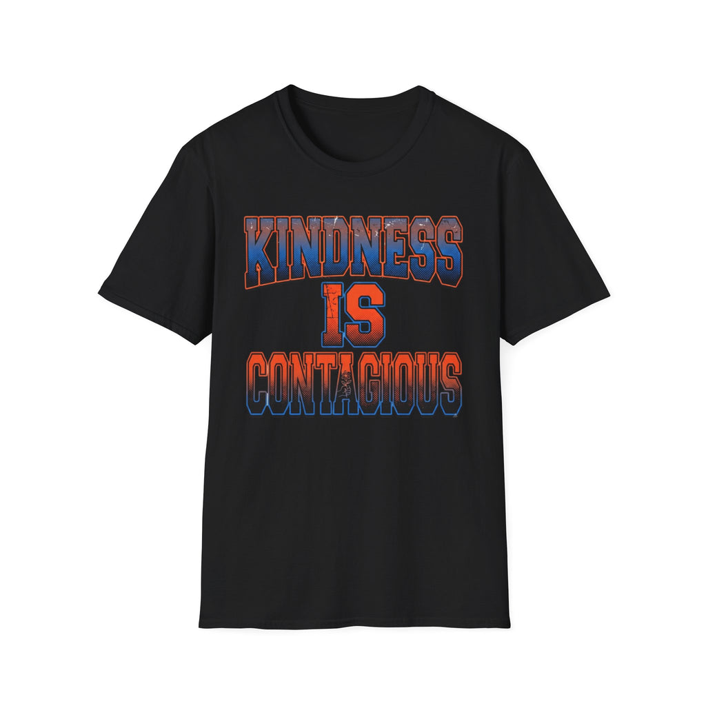 Kindness Is Contagious T-Shirt — Block Text (19)