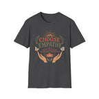 Choose Empathy T-Shirt — Butterfly Hands & Flower (3)