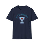 Kindness Wins T-Shirt — Blue Trophy (51)