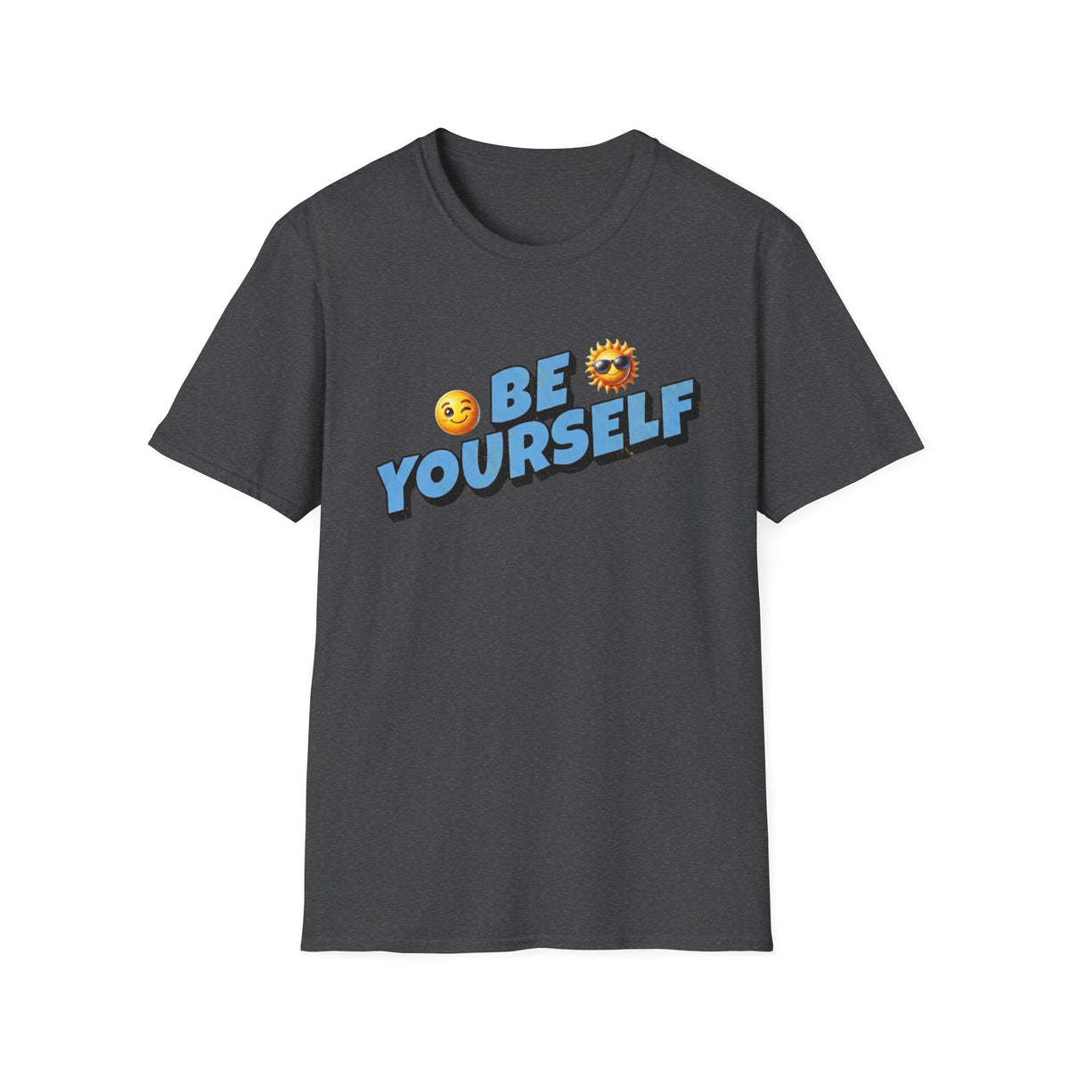 Be Yourself - Emoji T-Shirt — Face Emoji (136)