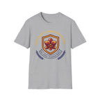 Gratitude & Compassion Society T-Shirt — Crest & Orchid (15)