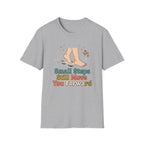 Small Steps Still Move You Forward T-Shirt — Stars & Feet (87)